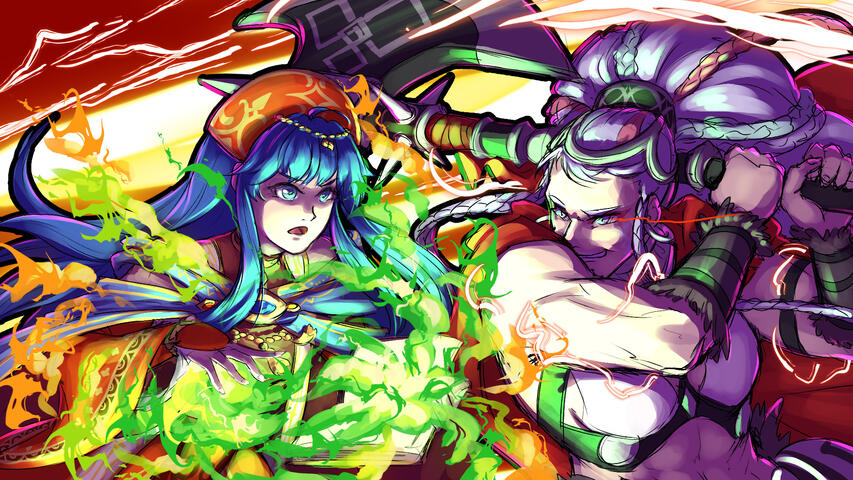 [Fan art] Lilina Vs Þjazi