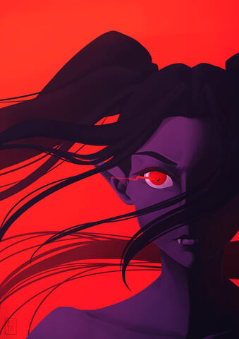 [OC] Crimson Stare